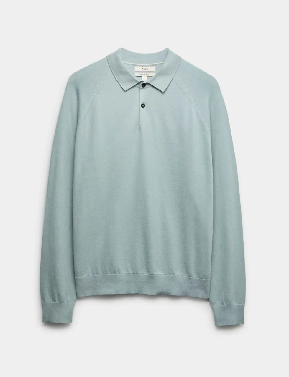 Cotton Rich Knitted Polo Shirt
