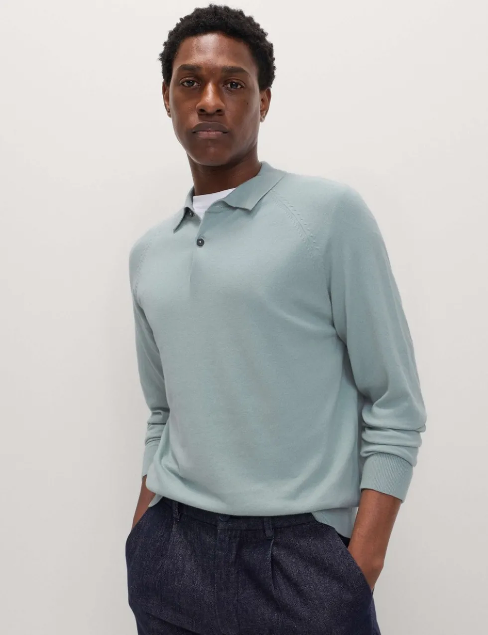 Cotton Rich Knitted Polo Shirt