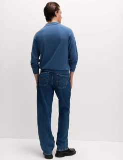 Cotton Rich Knitted Polo Shirt