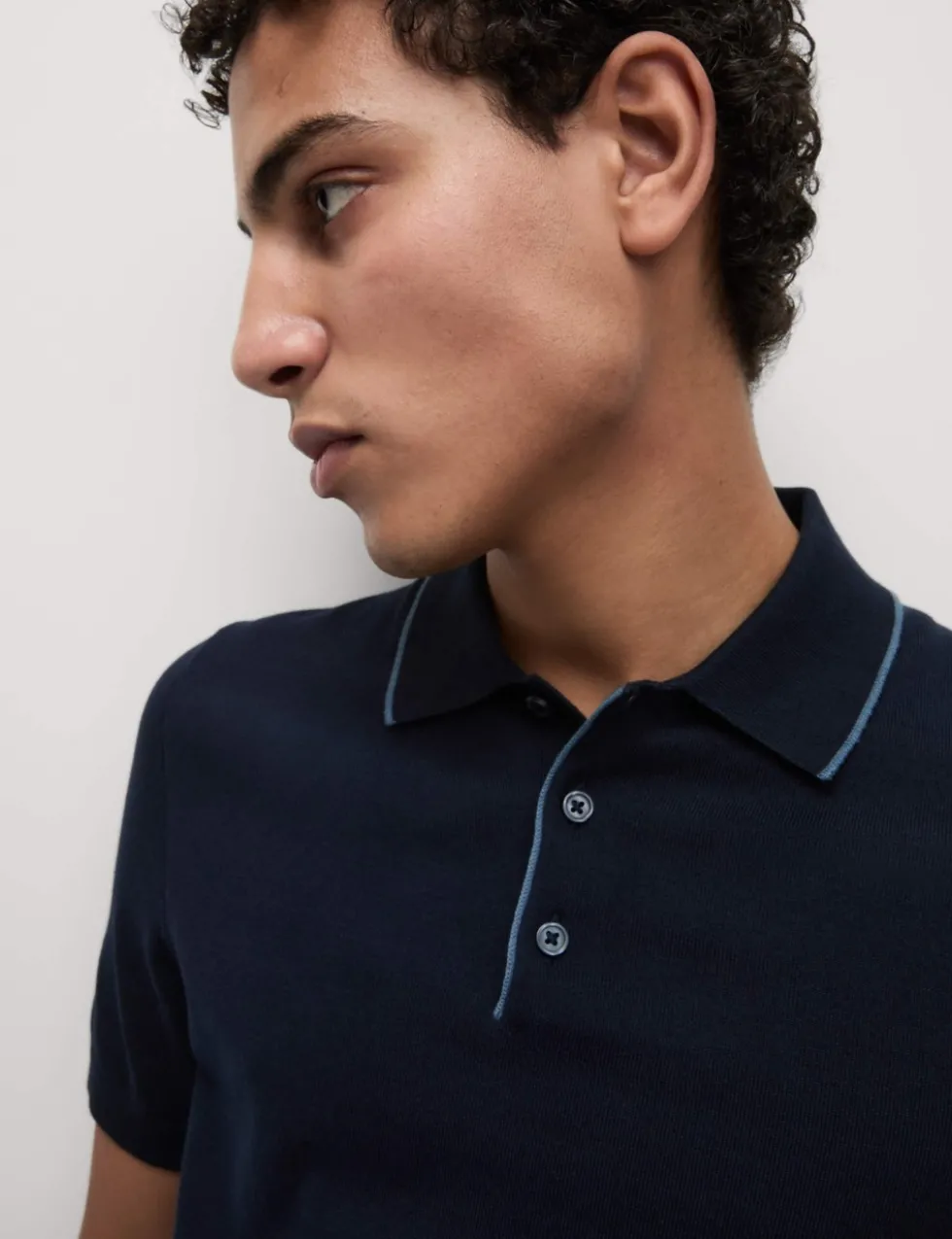 Cotton Rich Knitted Polo Shirt