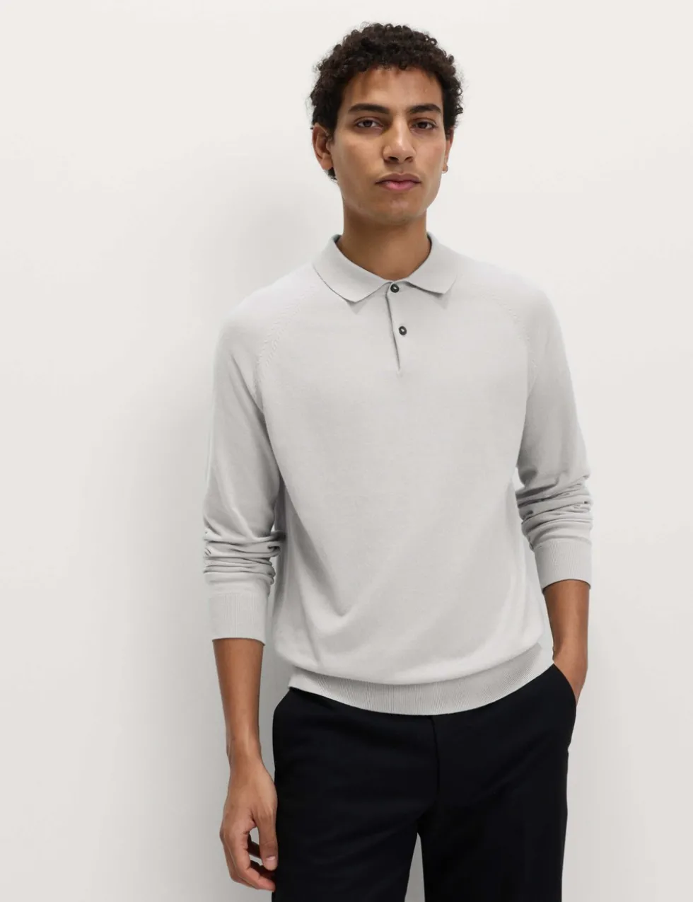 Cotton Rich Knitted Polo Shirt