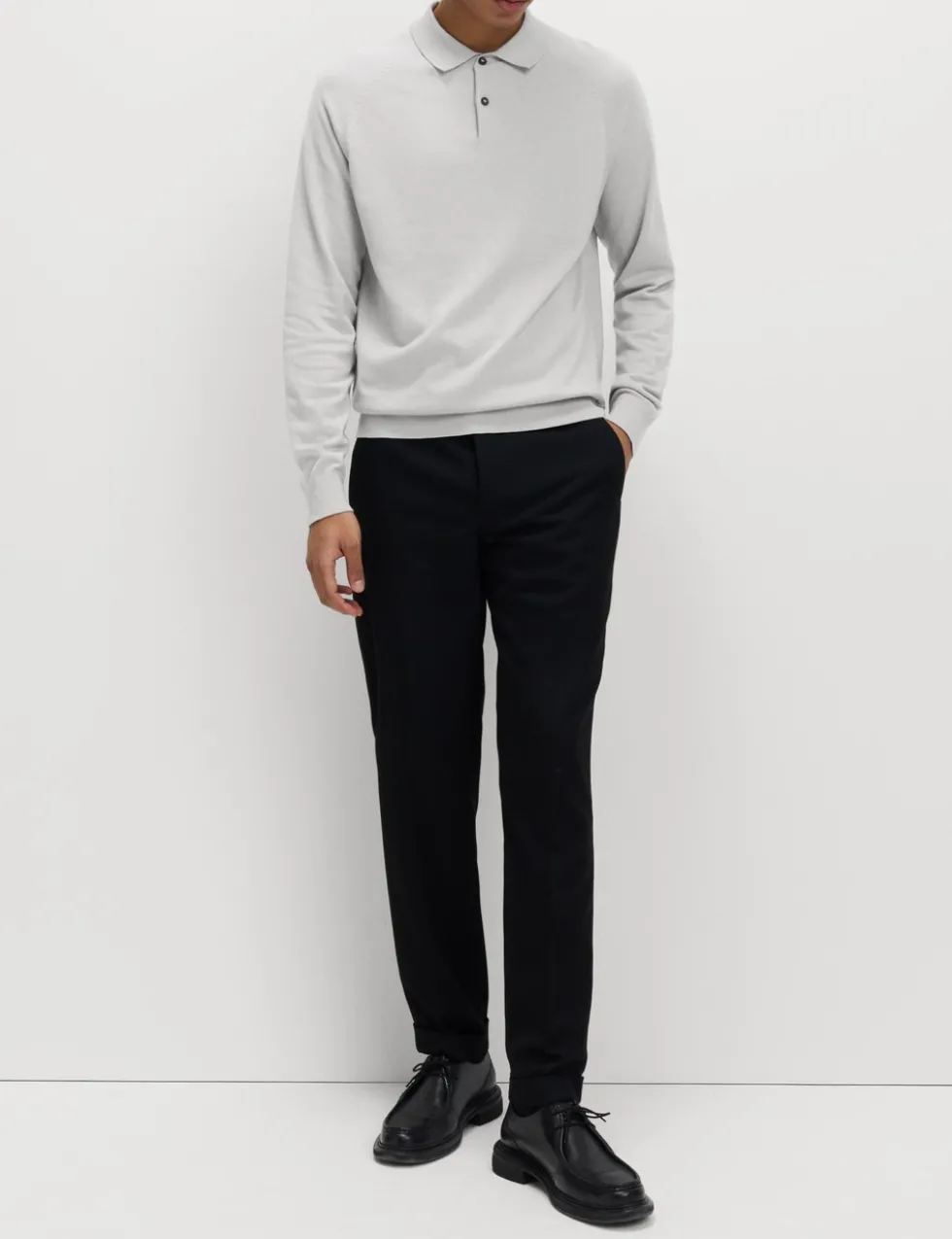 Cotton Rich Knitted Polo Shirt