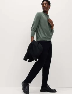 Cotton Rich Knitted Polo Shirt