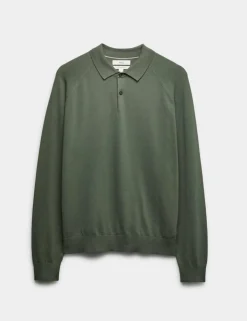 Cotton Rich Knitted Polo Shirt