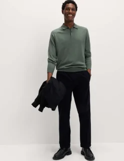 Cotton Rich Knitted Polo Shirt