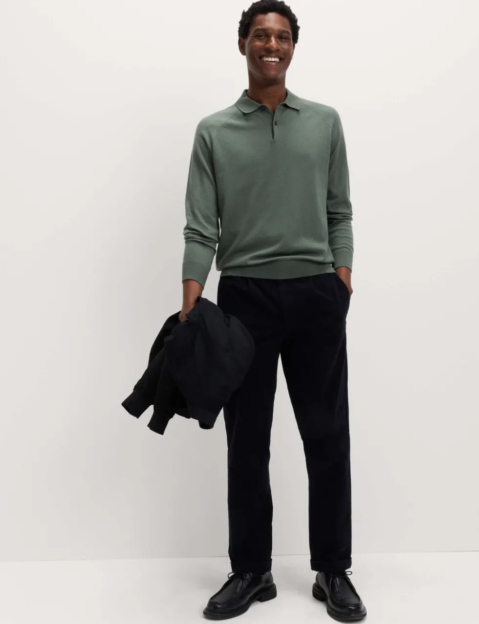 Cotton Rich Knitted Polo Shirt