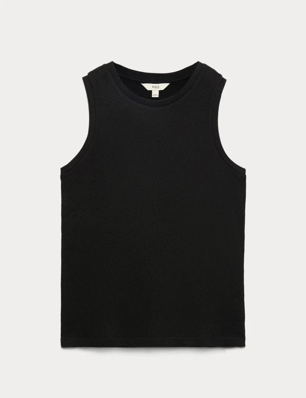 Cotton Rich Knitted Vest