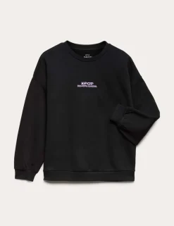 Cotton Rich K-Pop Demon Hunters™ Sweatshirt (6-16 Yrs)