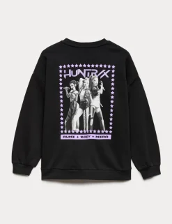 Cotton Rich K-Pop Demon Hunters™ Sweatshirt (6-16 Yrs)