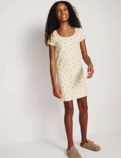 Cotton Rich Lace Trim Dress (6-16 Yrs)