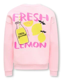 Cotton Rich Lemon Graphic Sweatshirt (7-14 Yrs)