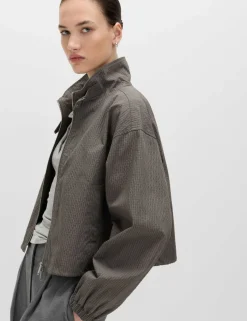 Cotton Rich Lightweight Buckle Short Jacket