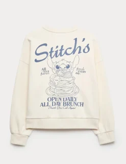 Cotton Rich Lilo & Stitchâ„¢ Sweatshirt (2-16 Yrs)