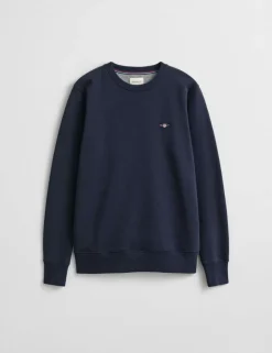 Cotton Rich Logo Crew Neck Sweatshirt
