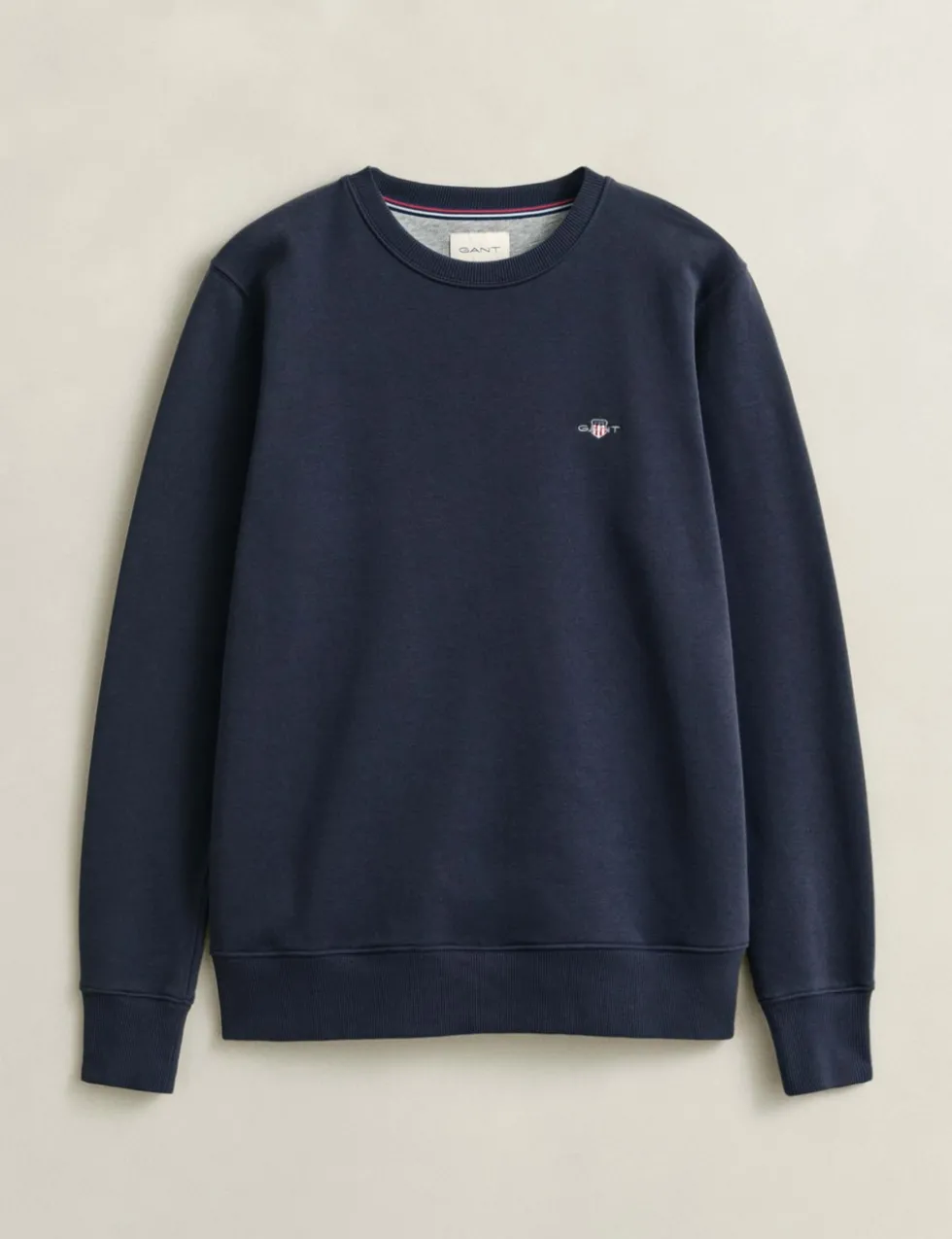 Cotton Rich Logo Crew Neck Sweatshirt