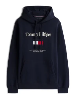 Cotton Rich Logo Hoodie