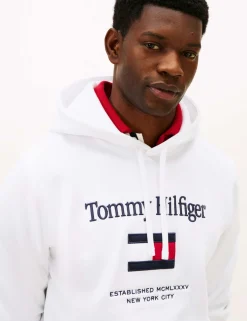 Cotton Rich Logo Hoodie
