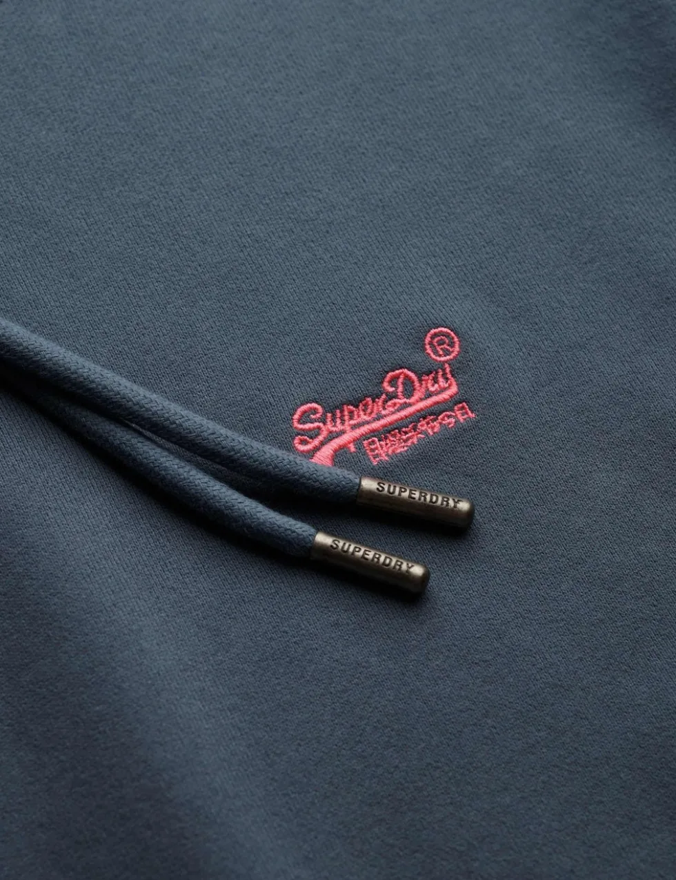 Cotton Rich Logo Hoodie