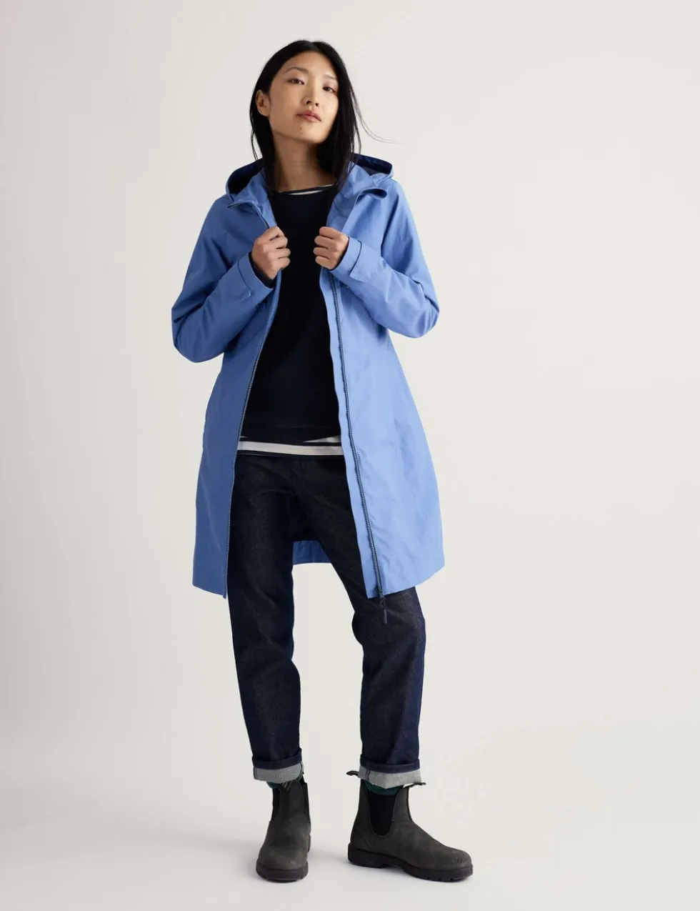 Cotton Rich Longline Raincoat