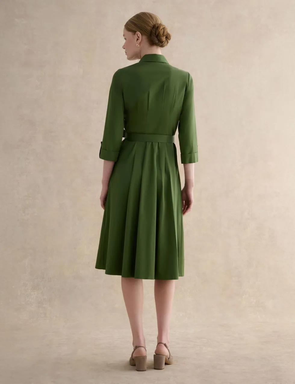 Cotton Rich Midi Skater Dress