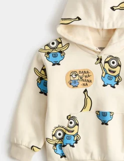 Cotton Rich Minions™ Graphic Hoodie (2-8 Yrs)