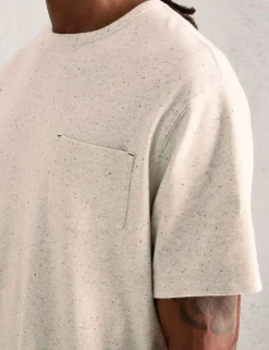 Cotton Rich Nep Crew Neck T-Shirt