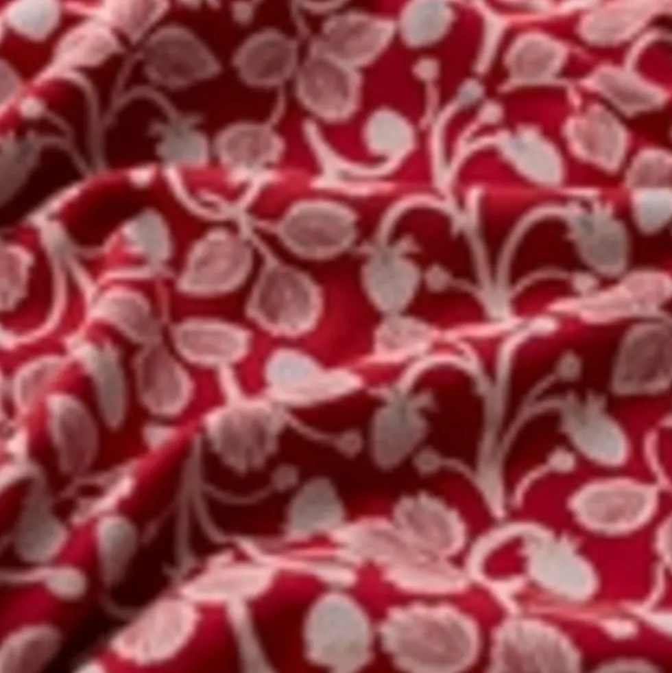 Cotton Rich Orchard Print A-Line Midi Skirt