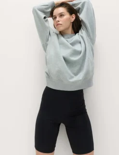 Cotton Rich Oversized Sweatshirt