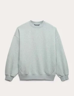 Cotton Rich Oversized Sweatshirt