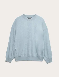 Cotton Rich Oversized Sweatshirt
