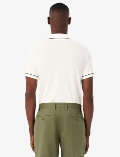 Cotton Rich Pique Tipped Polo Shirt