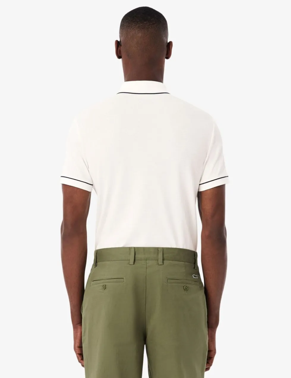 Cotton Rich Pique Tipped Polo Shirt
