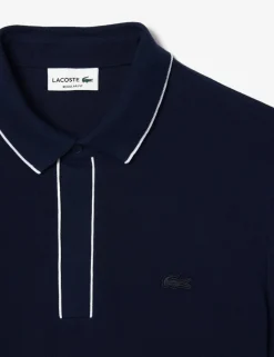Cotton Rich Pique Tipped Polo Shirt