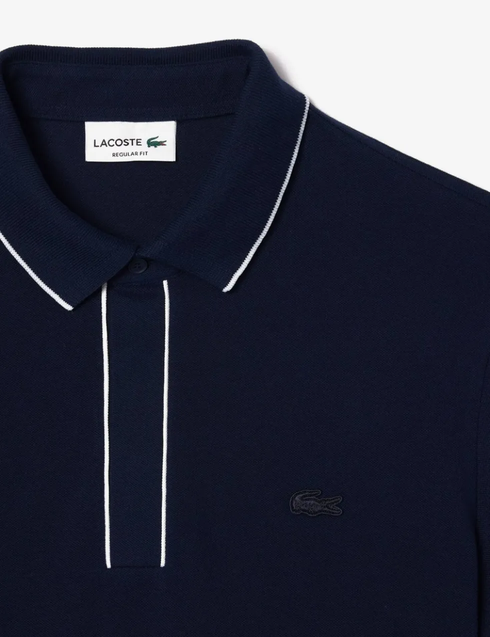 Cotton Rich Pique Tipped Polo Shirt