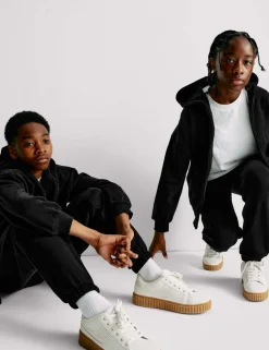 Cotton Rich Plain Hoodie (6-16 Yrs)