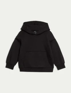 Cotton Rich Plain Hoodie (2-8 Yrs)