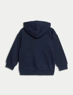 Cotton Rich Plain Hoodie (2-8 Yrs)