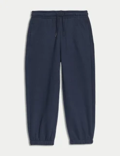 Cotton Rich Plain Joggers (2-8 Yrs)