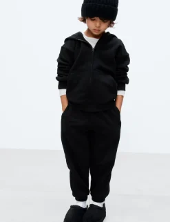 Cotton Rich Plain Joggers (2-8 Yrs)