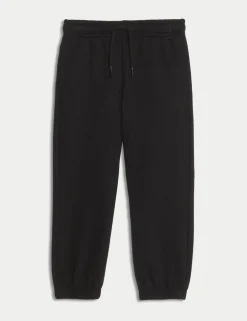 Cotton Rich Plain Joggers (2-8 Yrs)