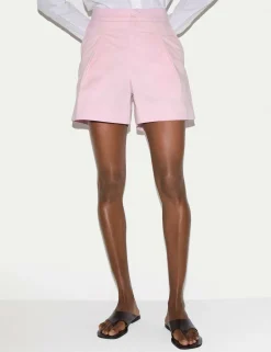 Cotton Rich Pleat Front Chino Shorts