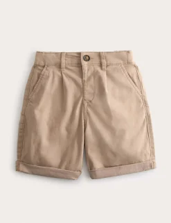 Cotton Rich Pleated Chino Shorts (2-10 Yrs)