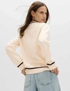 Cotton Rich Pocket Detail Cardigan