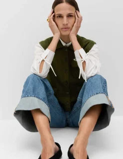 Cotton Rich Pocket Knitted Waistcoat