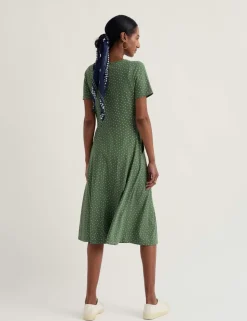 Cotton Rich Polka Dot T-Shirt Dress