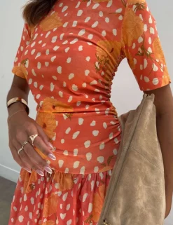 Cotton Rich Poppy Midi Skater Dress