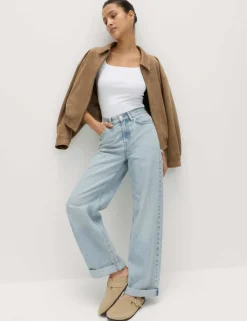 Cotton Rich Premium Square Neck Top