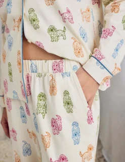Cotton Rich Print Pyjama Set