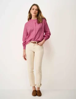 Cotton Rich Printed Blouse