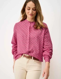Cotton Rich Printed Blouse